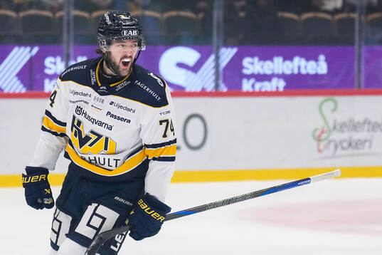 HV71s Sean Day jublar
