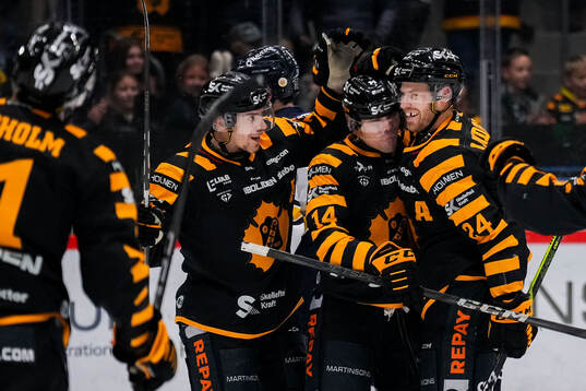 Skellefteås Pär Lindholm, Andreas Johnson och Oscar