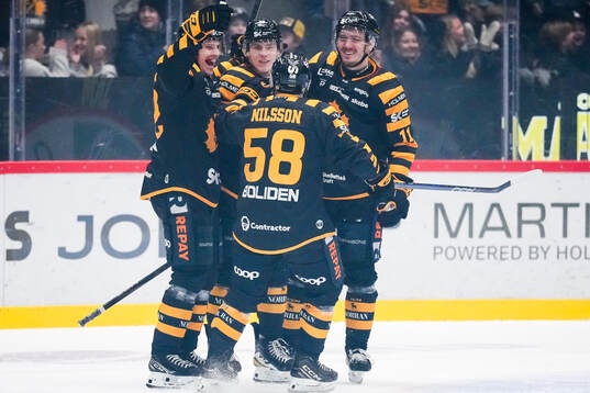 Skellefteås Jonathan Johnson ,Michael Brandsegg-Nygård ,