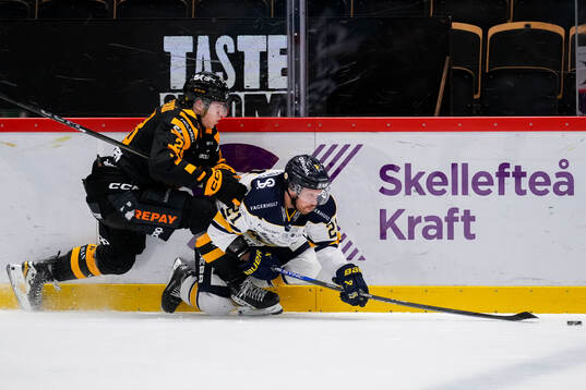 Skellefteås Michael Brandsegg-Nygård och HV71s Mattias