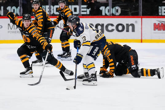 Skellefteås Michael Brandsegg-Nygård och HV71s Isac