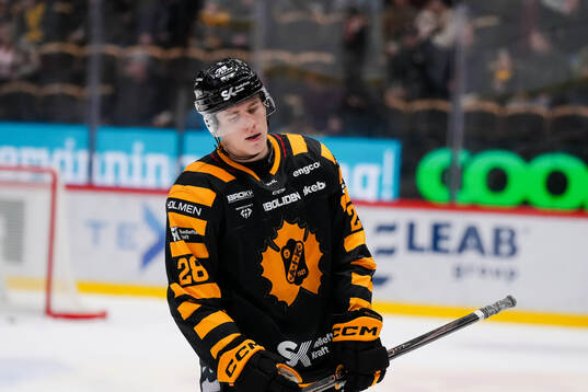 Skellefteås Michael Brandsegg-Nygård deppar