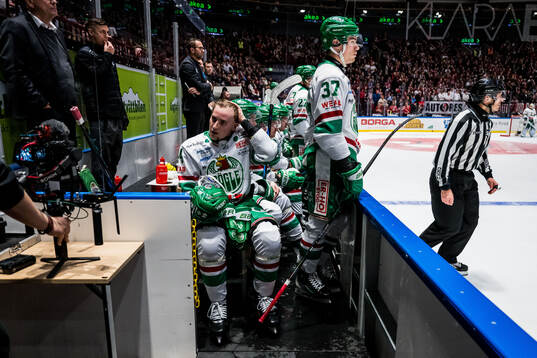 Rögles Jacob Peterson och Albin Sundsvik deppar