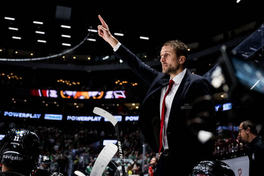 Malmö Redhawks tränare Tomas Kollar
