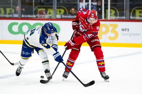 Leksands Justin Glenn Kloos och Timrås Maximilian