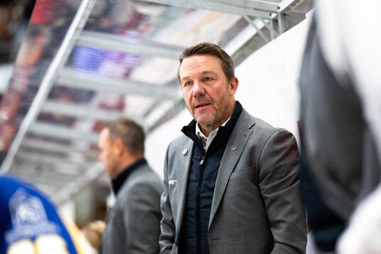 Leksands tränare Charles Berglund