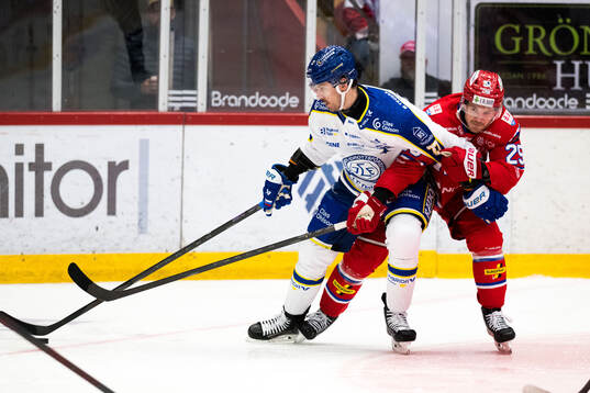 Leksands Marek Hrivik och Timrås Filip Hållander
