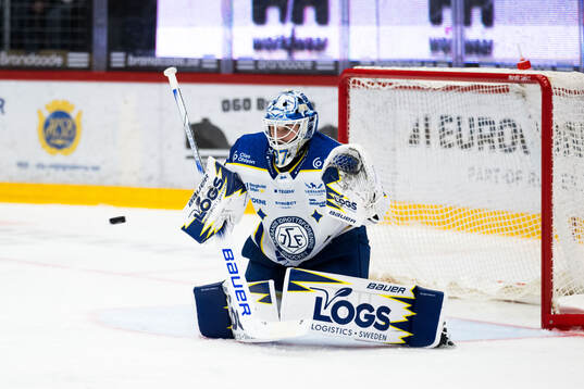 Leksands målvakt Jakob Hellsten