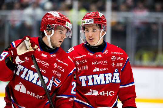 Timrås Oliver Kapanen och Filip Hållander