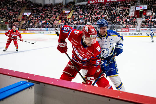 Timrås Anton Lander och Leksands Max Veronneau