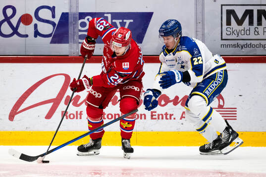 Timrås Filip Hållander och Leksands Lukas Vejdemo