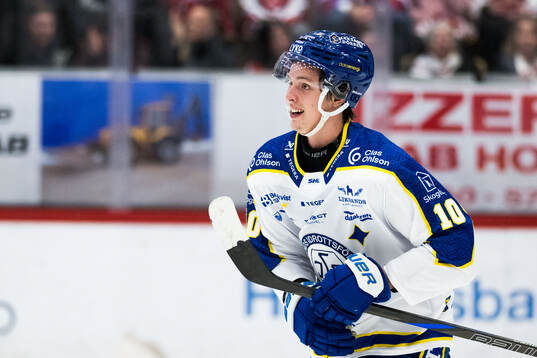Leksands Anton Johansson jublar