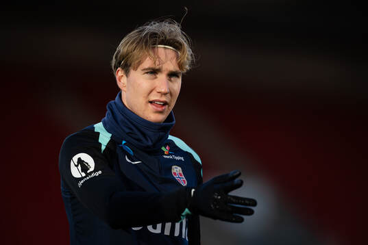 Kristian Thorstvedt of the Norwegian national football team