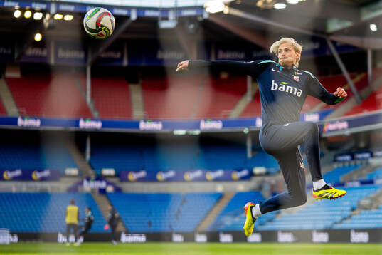 Morten Thorsby of the Norwegian national football team