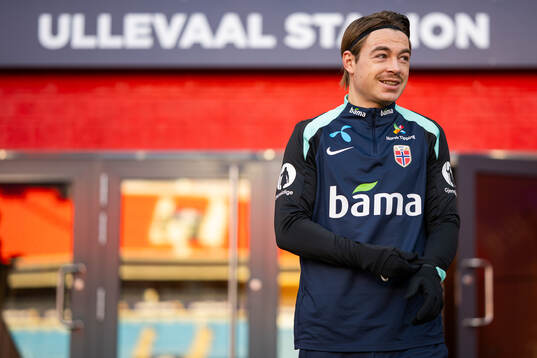 Patrick Berg of the Norwegian national football team