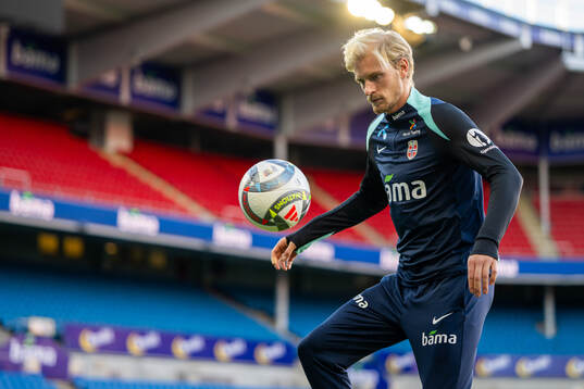 Morten Thorsby of the Norwegian national football team