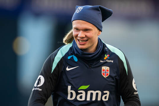 Erling Braut Haaland of the Norwegian national football team