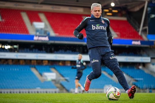 Julian Ryerson of the Norwegian national football team