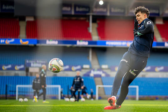 Jørgen Strand Larsen of the Norwegian national football