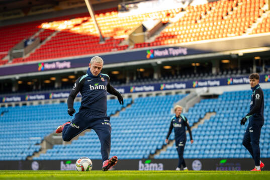 Julian Ryerson of the Norwegian national football team