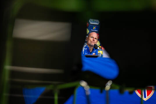 Ståle Solbakken, head coach of the Norwegian national