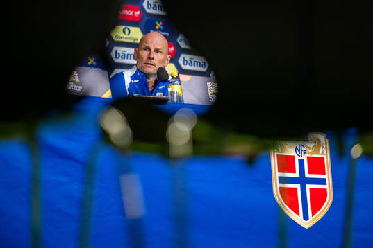 Ståle Solbakken, head coach of the Norwegian national
