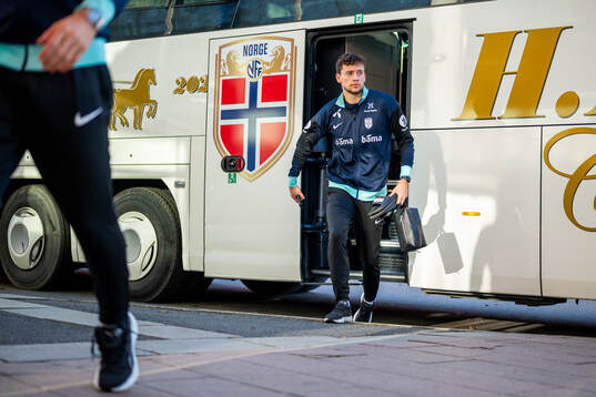 Colin Rösler of the Norwegian national football team