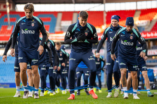 Jørgen Strand Larsen of the Norwegian national football