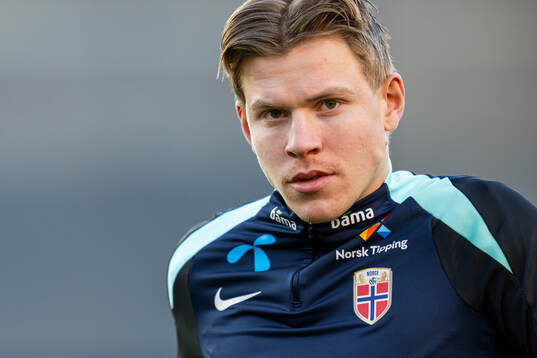 Jens Petter Hauge of the Norwegian national football team
