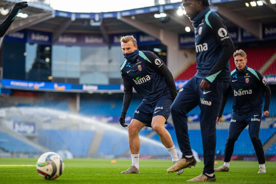 Sondre Langås of the Norwegian national football team