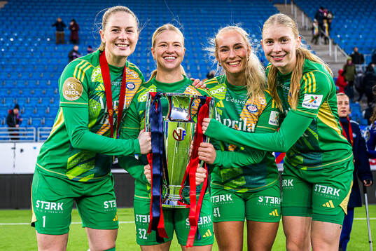 Tove Enblom, Jalen Tompkins, Pia Grinde-Hansen and Thiril