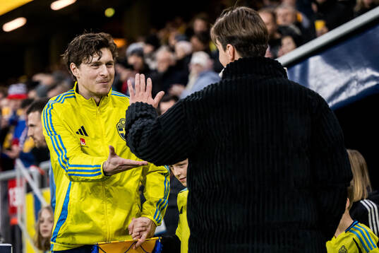 Victor Nilsson Lindelöf of Sweden and Kristoffer Olsson