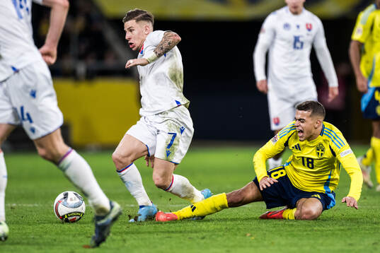 Tomas Suslov of Slovakia and Yasin Ayari of Sweden