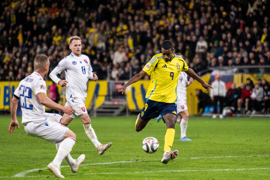 Alexander Isak of Sweden