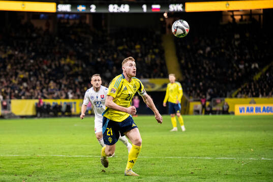 Dejan Kulusevski of Sweden