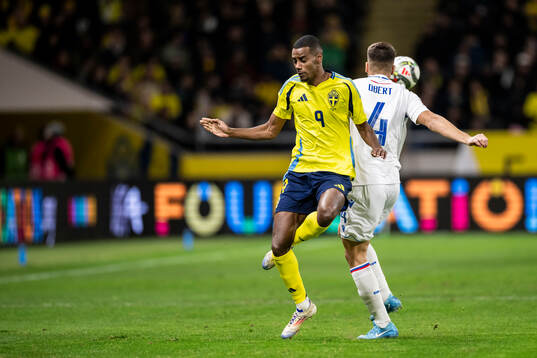 Alexander Isak of Sweden