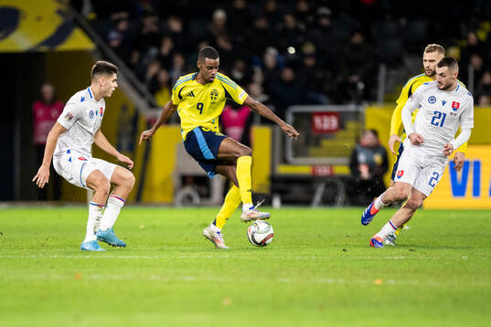 Alexander Isak of Sweden