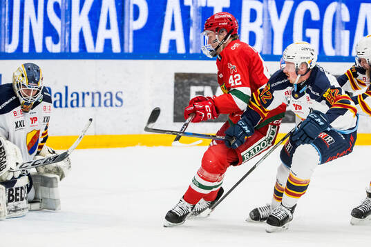 Moras Kalle Kratz och Djurgårdens Colby Sissons