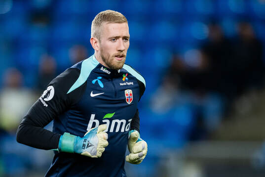 Goalkeeper Egil Selvik of Norway