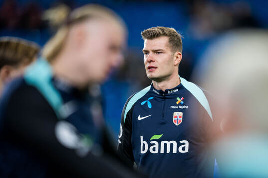 Alexander Sørloth of Norway