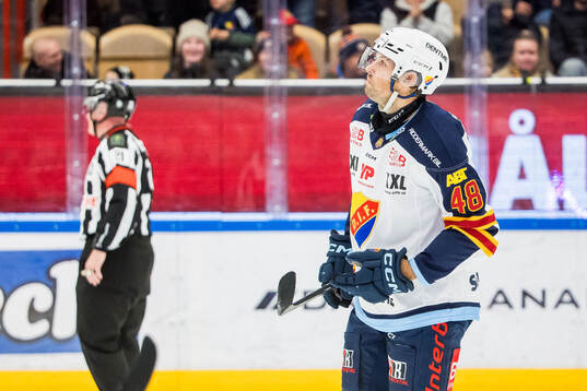 Djurgårdens Dick Axelsson deppar