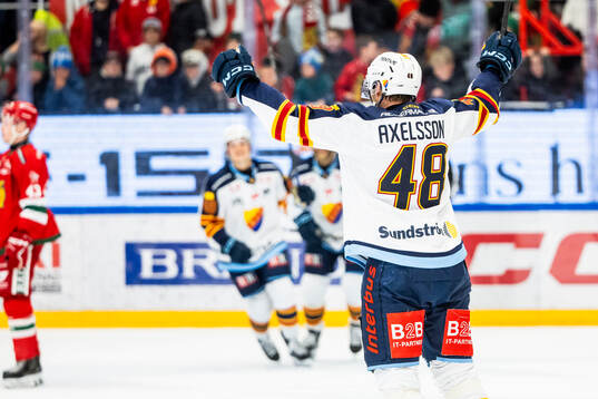 Djurgårdens Dick Axelsson jubel
