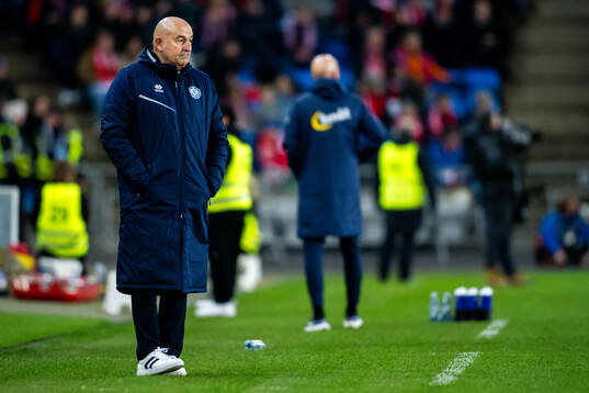 Head coach Stanislav Cherchesov of Kazakhstan