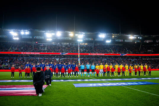 Players of Norway and of Kazakhstan
