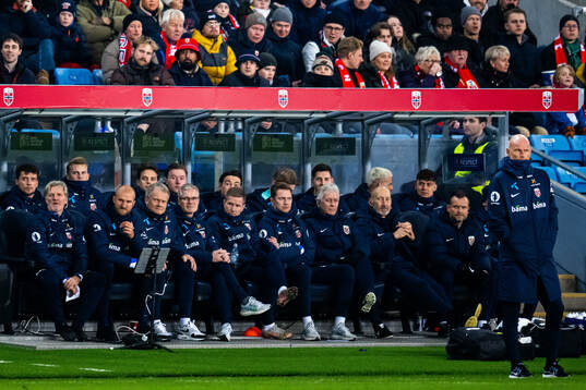 Head coach Ståle Solbakken of Norway