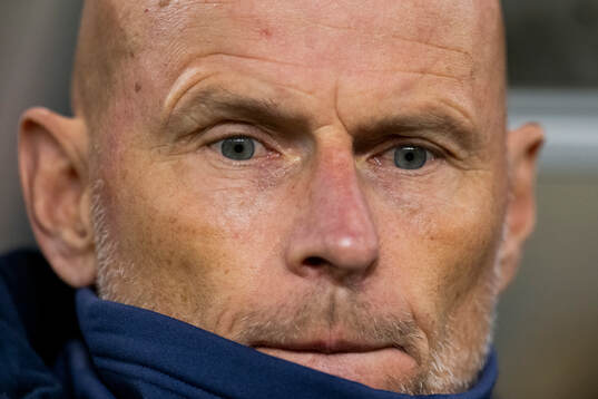 Head coach Ståle Solbakken of Norway