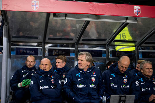 Head coach Ståle Solbakken of Norway