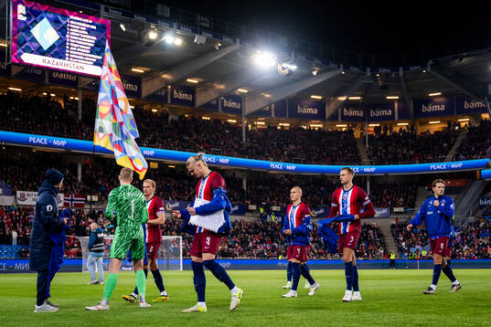 Erling Braut Haaland, Leo Østigård, Stian Gregersen and