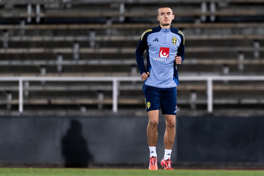 Gustaf Lagerbielke of the Swedish men's football national