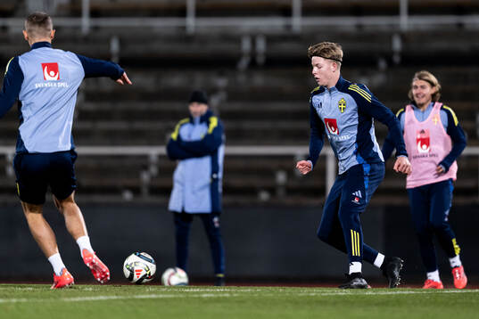 Nils Zätterström of the Swedish men's football national